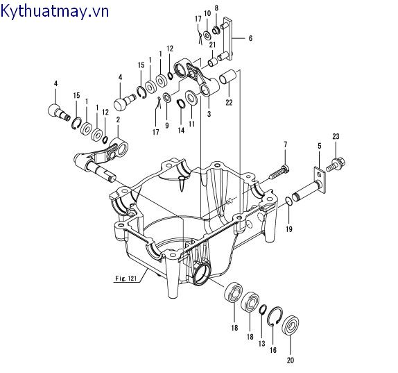 Vỏ hệ thống lái 3